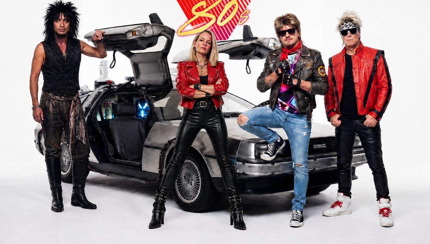 Boombox find the DeLorean time machine